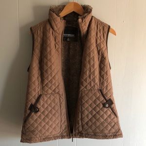 Weatherproof brown vest